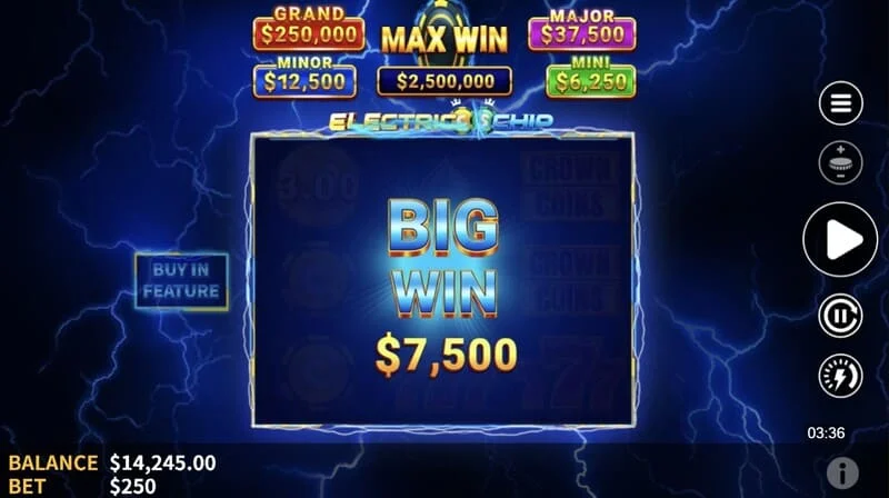 Electric Chip - Mbledhja finale e Electric Coins nga kolektori me Jackpote të fiksuara